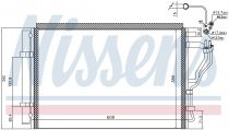 NISSENS 941126 Klímahűtő KIA FORTE