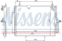 NISSENS 94162 Klímahűtő