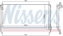 NISSENS 94195 Klímahűtő FIAT BRAVA / BRAVO I / MAREA