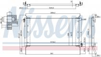 NISSENS 94217 Klímahűtő FIAT BRAVA / BRAVO I / MAREA