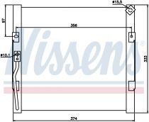 NISSENS 94289 Klímahűtő