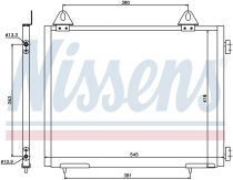 NISSENS 94327 Klímahűtő LAND ROVER FREELANDER I