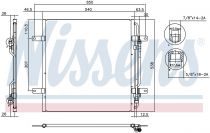 NISSENS 94337 Klímahűtő