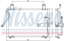 NISSENS 94415 Klímahűtő KIA SEPHIA