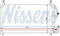 NISSENS 94424 Klímahűtő