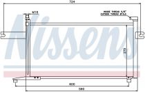 NISSENS 94498 Klímahűtő NISSAN MICRA
