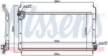 NISSENS 94530 Klímahűtő FIAT BRAVA / BRAVO I / MAREA