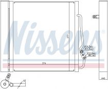 NISSENS 94541 Klímahűtő