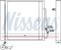 NISSENS 94543 Klímahűtő
