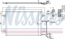 NISSENS 94601 Klímahűtő VOLKSWAGEN PASSAT B5