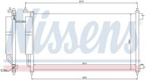 NISSENS 94621 Klímahűtő NISSAN JUKE / MICRA / NOTE / TIIDA