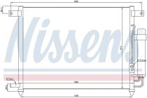 NISSENS 94641 Klímahűtő