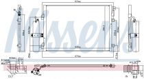 NISSENS 94726 Klímahűtő RENAULT CLIO SYMBOL / LOGAN I / SANDERO I / THALIA I