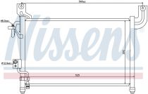 NISSENS 94729 Klímahűtő MAZDA B-SERIES
