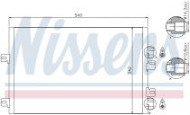 NISSENS 94745 Klímahűtő RENAULT KANGOO I