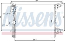 NISSENS 94755 Klímahűtő