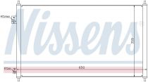 NISSENS 94771 Klímahűtő HONDA CIVIC VII