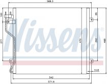 NISSENS 94773 Klímahűtő