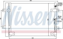 NISSENS 94821 Klímahűtő