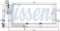 NISSENS 94834 Klímahűtő VOLKSWAGEN TRANSPORTER T4