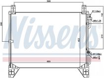 NISSENS 94861 Klímahűtő
