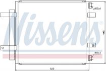 NISSENS 94866 Klímahűtő