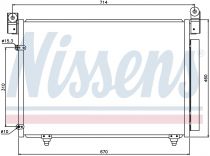 NISSENS 94933 Klímahűtő MAZDA MPV II