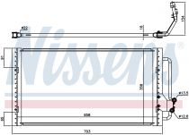 NISSENS 94939 Klímahűtő