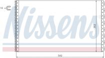 NISSENS 94943 Klímahűtő