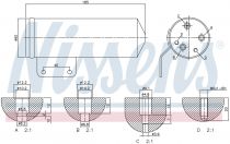 NISSENS 95193 Szárítószűrő FIAT PUNTO II