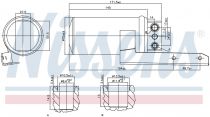 NISSENS 95236 Szárítószűrő OPEL VECTRA B