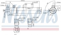 NISSENS 95287 Szárítószűrő MERCEDES ACTROS MP1 / ACTROS MP2/MP3