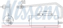 NISSENS 95409 Szárítószűrő OPEL SIGNUM / VECTRA C