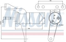 NISSENS 95471 Szárítószűrő RENAULT CLIO II / CLIO SYMBOL / KANGOO I / SYMBOL II / THALIA I / THALIA II