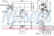 NISSENS 95624 Szárítószűrő FORD B-MAX / FIESTA VI