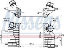 NISSENS 961117 Intercooler