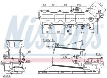 NISSENS 96116 Intercooler AUDI A4 / A4 ALLROAD / A5 / A6 / Q5 / S4 / S5 / S6 / SQ5