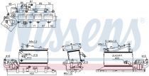NISSENS 961181 Intercooler VOLKSWAGEN ARTEON / PASSAT B8 / TIGUAN II