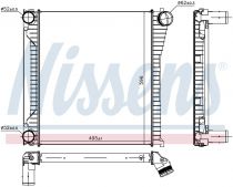 NISSENS 96136 Intercooler RANGE ROVER III