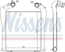NISSENS 961434 Intercooler