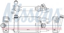 NISSENS 96153 Intercooler NISSAN JUKE / PULSAR
