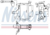 NISSENS 96164 Intercooler TOYOTA COROLLA