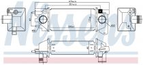 NISSENS 96171 Intercooler LAND ROVER FREELANDER I