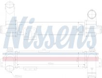 NISSENS 96215 Intercooler