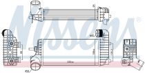 NISSENS 96221 Intercooler FORD FOCUS 3