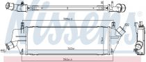 NISSENS 96307 Intercooler NISSAN MICRA