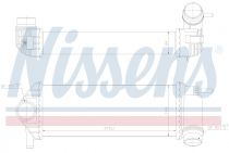 NISSENS 96308 Intercooler RENAULT KANGOO II