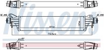 NISSENS 96310 Intercooler OPEL ADAM / CORSA E