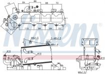 NISSENS 96317 Intercooler SEAT ARONA / ATECA / IBIZA V / LEON