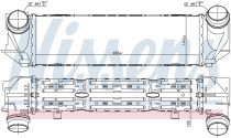 NISSENS 96321 Intercooler BMW 5 / 5 GT